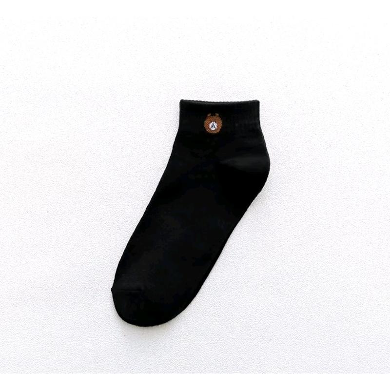 Kaos Kaki Wanita Pria Fashion Unisex Motif Beruang Kaos Kaki Wanita Kekinian 1