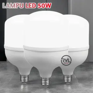 Paket 3 Pcs Lampu LED Capsule 40 Watt & 50 Watt Putih Hemat Energi