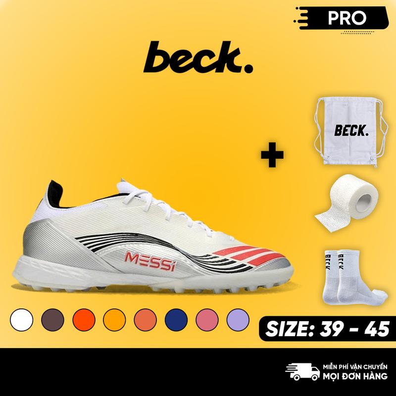 Giày Bóng Đá F50 PRO Lamine Yamal Hồng Lưỡi Gà Liền HQ, Đế Đinh TF, Bám Sân, Sân Cỏ Nhân Tạo