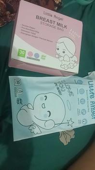Product Review of KANTONG ASI SUSU BAYI 120ml BABY BREAST MILK Storage Bag Sensor Thermal ASIP 30pcs Tumpah from D**i A**i 0