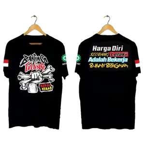 KAOS PRIA BANTING TULANG KERJA KERAS | SIMPLE, DINAMIS, DAN MEMBERIKAN KESAN KASUAL