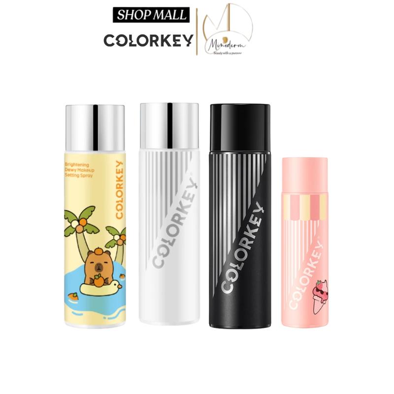 Xịt Khóa Nền Colorkey cố định lớp makeup lâu trôi, dưỡng ẩm, kiềm dầu chống thấm nước 100Ml xịt khoá nền  nén