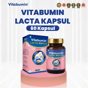 Vitabumin Lacta Kapsul ASI Booster untuk Ibu Menyusui – 60 Kapsul