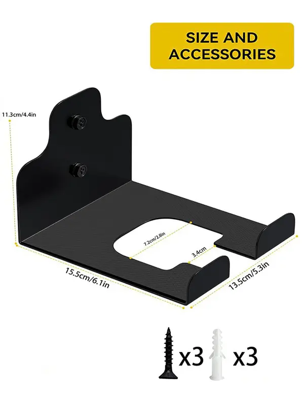 Garage Organizer Trimmer Rack Garden Power Tool Hanger Weed Whackers Holder Wall Mounted For Grass Trimmer Hedge Garden Tools 2