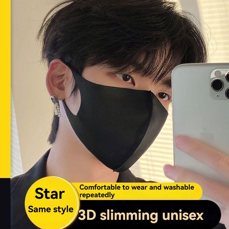 3D Cloth Mask Face Mask Adult Mask Kain Cotton Washable Mask - TikTok ...