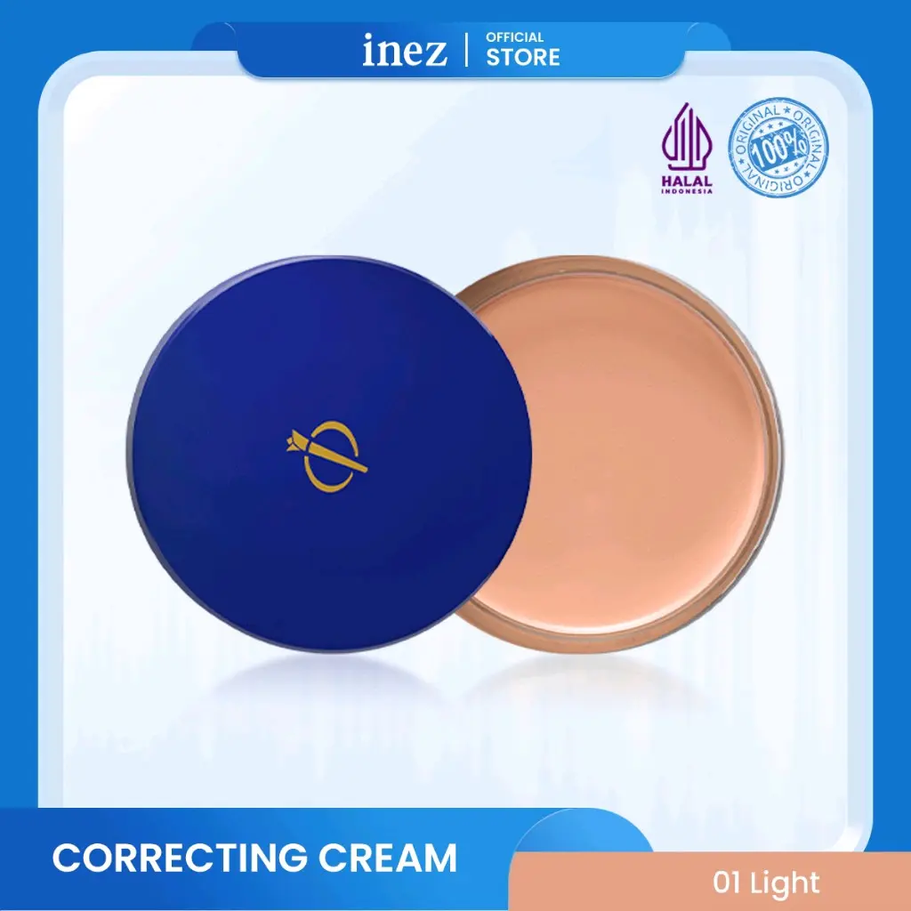 Inez Correcting Cream ( Foundation Padat )