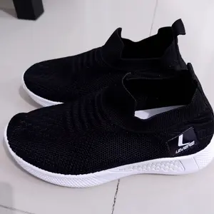 LVR Shotaro SIZE 25-40 FREE BOX LV0438 Sepatu Hitam Tanpa Tali Anak & Dewasa Sepatu Slip On Hitam