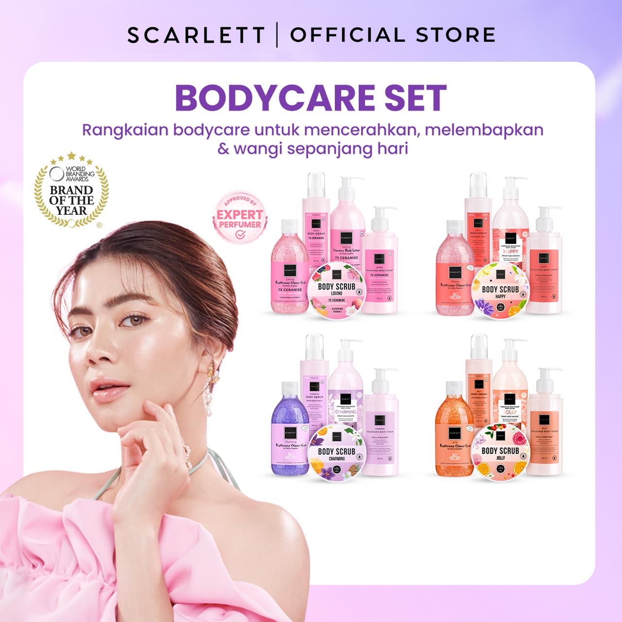 【FELICYA】Scarlett Whitening Bundle Body Care Series Perawatan Tubuh
