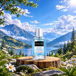 Scarletas blues samudra - parfum 30ml Edp unisex Aroma segar dan menenangkan tahan lama