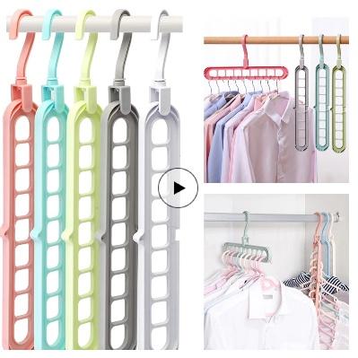 Magic Hanger 9 in 1 Gantungan Baju Lemari Pakaian Wonder Hanger Instan 0
