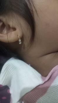 Product Review of Anting knip anak mata 2 harian tanaman from d**i f**y 0