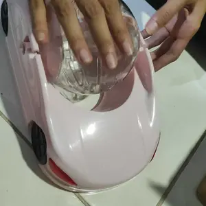 PetLucky Hamster Running Car Bola Lari Bentuk Mobil Olahraga Aman Tahan Benturan Interaktif Syria