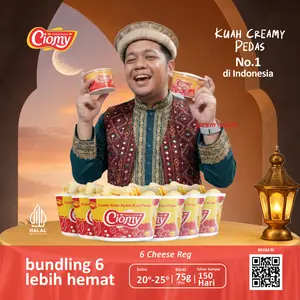 CIOMY - Paket Bundling 6 Cuanki Ayam Pedas Kuah Keju
