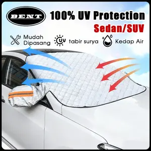Kaca Depan Mobil Kerai UV Mobil Pelindung Kaca Mobil Sun Shade Anti UV Cover Pelindung Panas Matahari untuk Kaca Depan Mobil-160x116cm