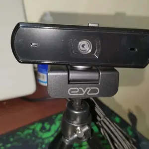 EYD PC05 Webcam 4K 12 Megapiksel Bebas Pilih Resolusi 4K/2K/1080P 30/60fps Autofokus Mikrofon Internal Penutup Privasi Lensa Rotasi 360° + Tripod Kamera USB Plug and Play - Computer