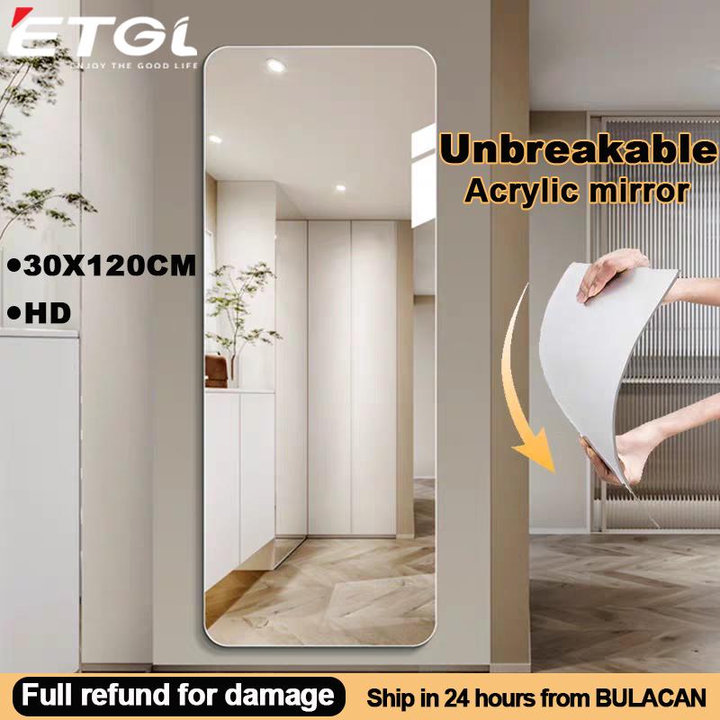 Full Length Mirror Acrylic Wall Mirror Explosion-Proof shatterproof ...