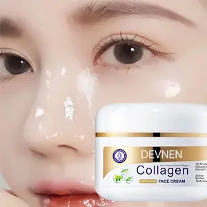 Collagen Cream Siang Malam Retinol Cream Anti Aging Perbaikan Retinol Night Cream Efektif mengurangi flek hitam Whitening Collagen Whitening Cream Melembabkan 100gr Mencerahkan Perawatan Wajah Memutihkan Pelembab