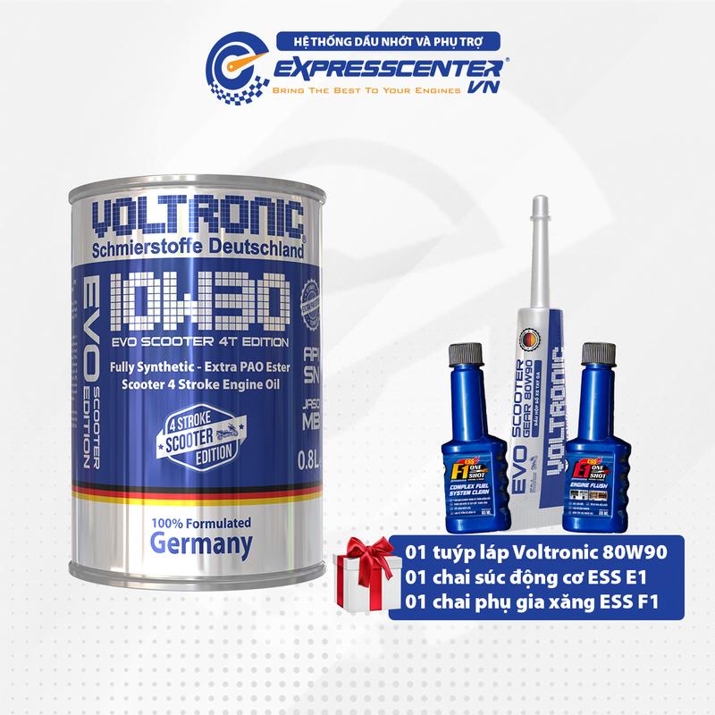 Dầu Nhớt Xe Tay Ga Voltronic EVO Honda 4T Edition 10w30 800ml - Phụ Tùng Xe Máy