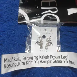 Anting titanium wanita permata Jurai terbaru dan terlaris harag perpasang/2biji bisa cod