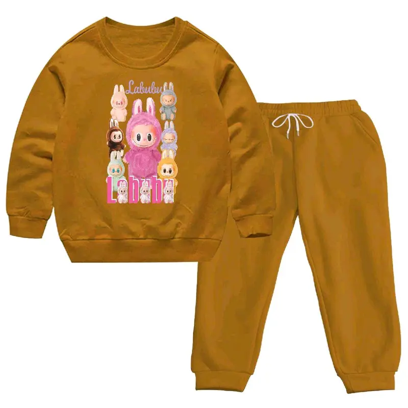 stelan anal joger viral labubu pink karakter lucu Fashion 0