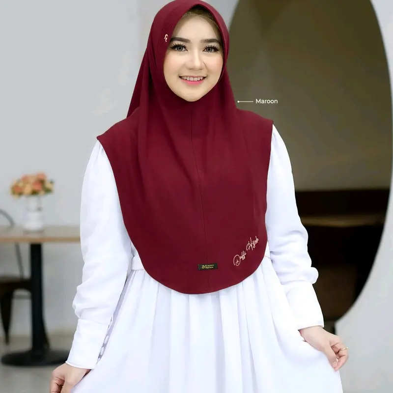 Hijab Instan Asmara Series By Daffi Simple Pad 4