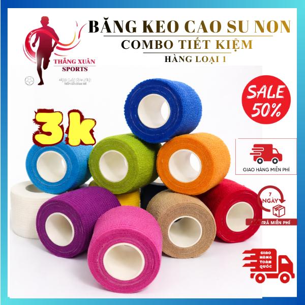 COMBO SIÊU SALE [ 10,24,48 & 120 CUỘN ] Băng keo thể thao  cuốn cổ chân, cổ tay tránh chấn thương hỗ trợ tập luyện thi đấu Sport Quấn Cổ Tay