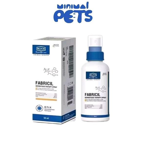 Xịt Fabricil Alkin trị nấm vảy ngứa ghẻ mủ cho chó mèo hàng Kỳ Nam có tem - MINIMAL Pet