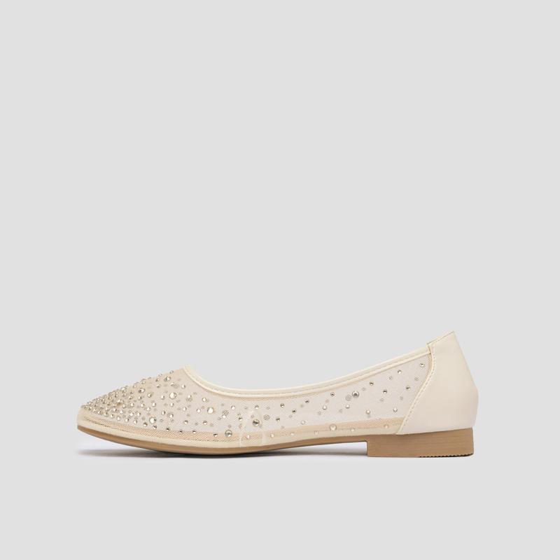 Connexion Dzh10 Beads Accessories Sepatu Ballerina Wanita 2