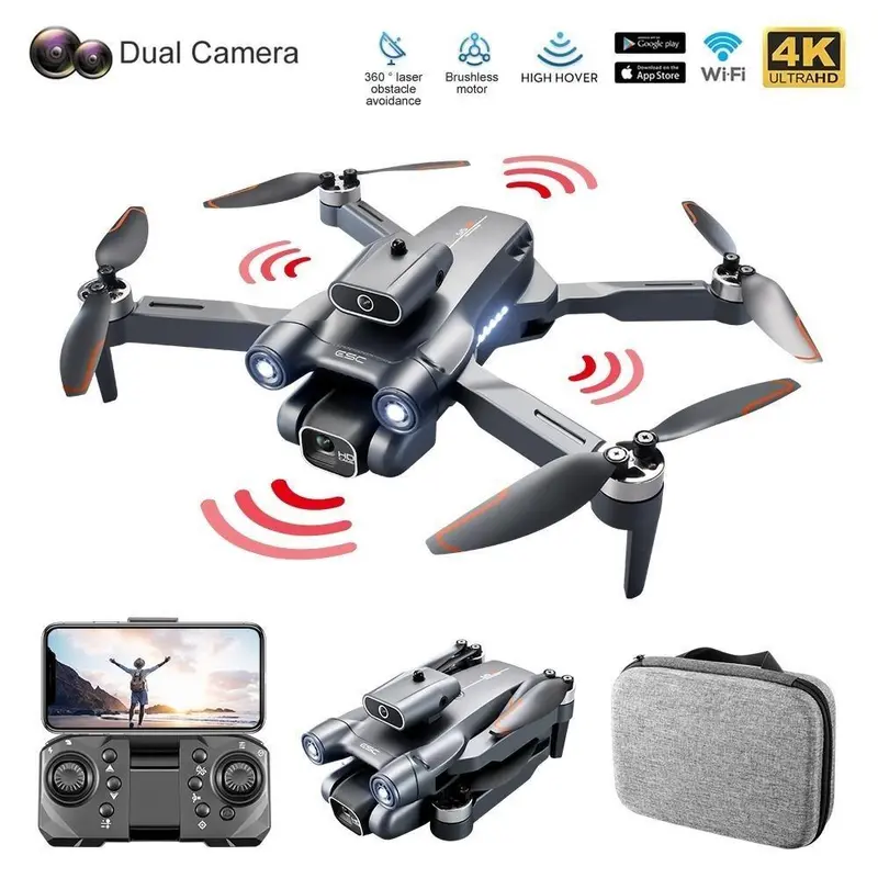 [KYOPCE] S1S Brushless Drone 4k Professional 8K HD Camera 5G Wifi FPV Obstacle Avoidance Aerial Photography Foldable Quadcopter RC Dron 3