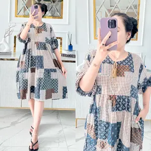 DASTER KOVA JUMBO LD 120 CM BUSUI WANITA BAHAN RAYON PREMIUM ADEM NYAMAN RATU LAKU DASTER Bulat Bumil