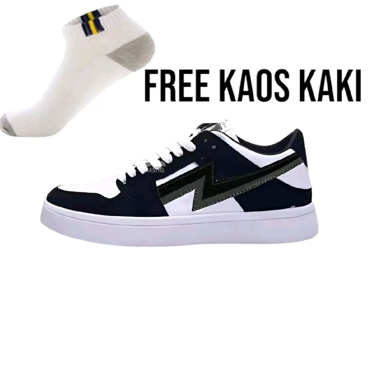Sepatu Sneakers Impor SSSJ Sepatu Cowok sepatu viral bisa cod Tanpa Hak