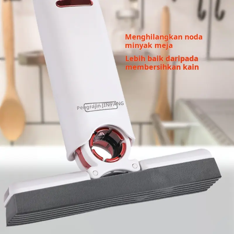 [Grab] Pel Katun Malas untuk Dapur, Kamar Mandi, dan Kamar Mandi, Pel Mini, Spons Dapat Dicuci dengan Tangan Bebas Tangan, Kamar Mandi Penyerap, Pengganti Collodion Dapur 4