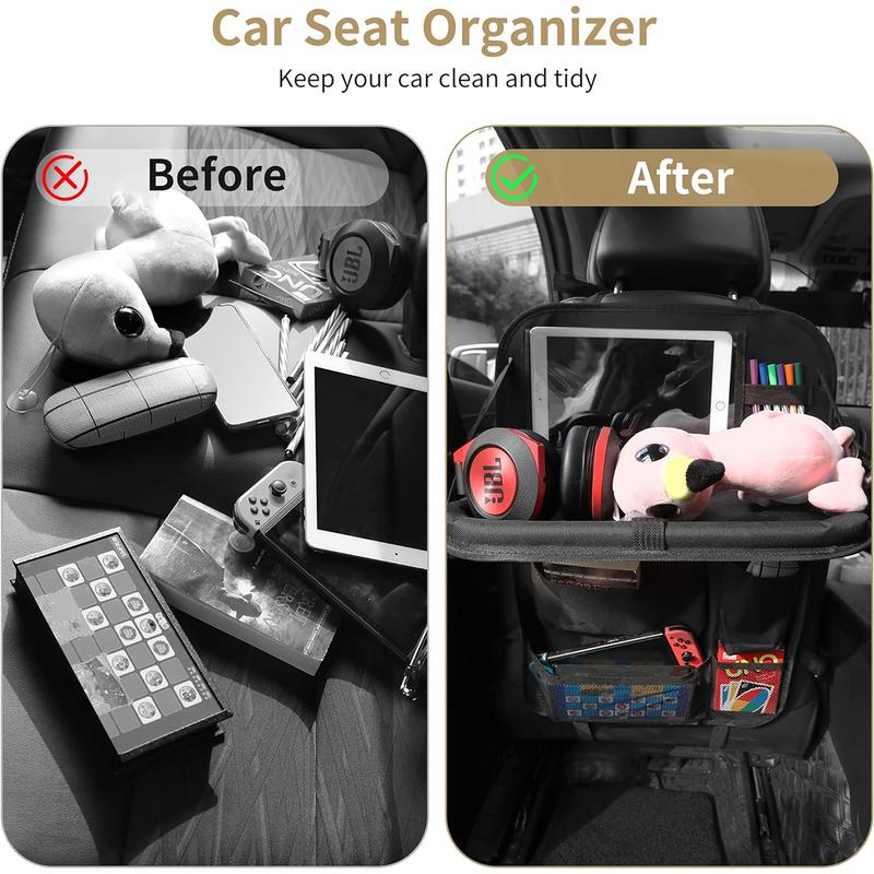 Product Introduction of Sandaran Tempat Duduk, Pelbagai fungsi, 2pcs, Beg Kereta Kreatif, Poket Penyimpanan, Penyimpanan Pakaian, Aksesori Dalaman Automotif, Sesuai untuk Mitsubishi, Toyota, Mazda, Hyundai, Perodua, Proton, Nissan, Subaru, dan banyak lagi Accessories Car Hitam 4