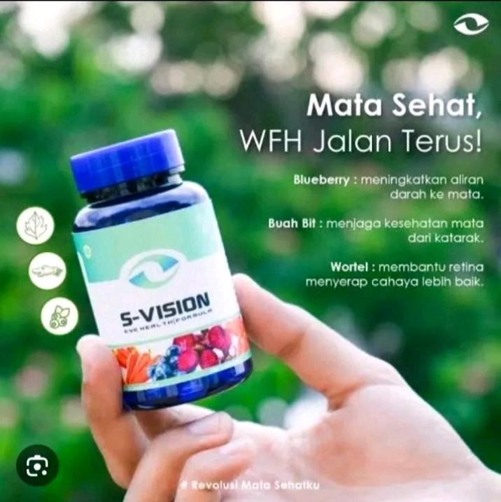Vision Rabun 100 S - VISION OBAT MATA, SILINDER, RABUN JAUH DAN KATARAK BPOM ORIGINAL ...