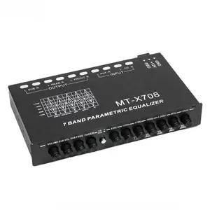 MT-X708 Tone Control Parametrik Parametric 7 Band Equalizer Plus Subwoofer