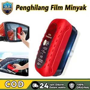 Alat Penghilang Oil Film di Kaca Mobil Sikat Spons Efektif untuk Windshield & Automotive Glass Hilangkan Noda Minyak Kotoran & Embun dengan Mudah