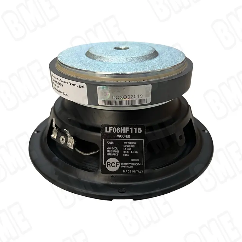 SPEAKER COMPONENT RCF LF06HF115 SPEAKER INCH OHM LF 06HF115