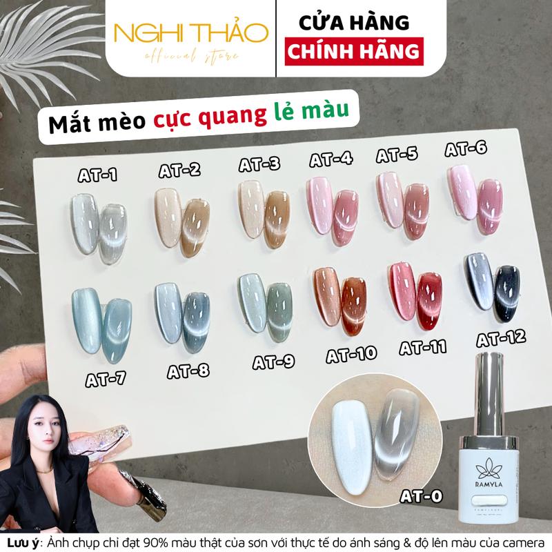 Sơn gel mắt mèo cực quang RAMYLA