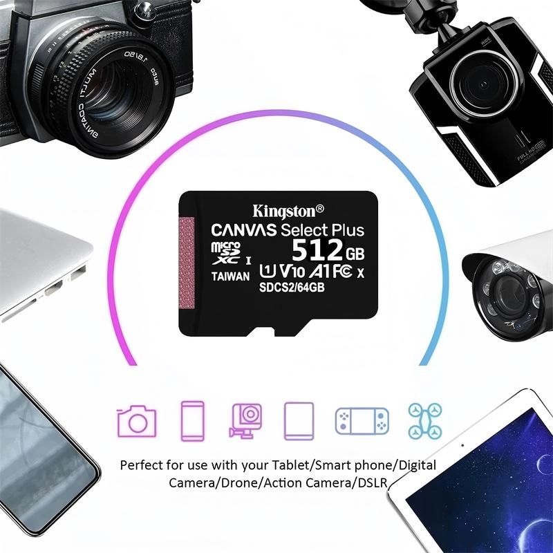 Thẻ nhớ Kingston 512GB TF chính hãng – Tối ưu cho máy ảnh mirrorless Sony, quay…