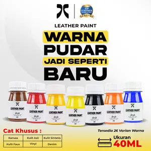 Summer Paint - Cat Sepatu Cat Tas Canvas Suede Kulit Sol Sneakers Dompet Leather Paint