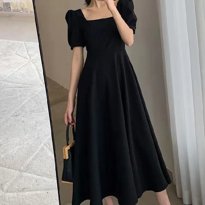 24H SHIPKorean Style Formal Dress Birthday Party Dinner legant and Noble  Simple Yet Luxurious formal