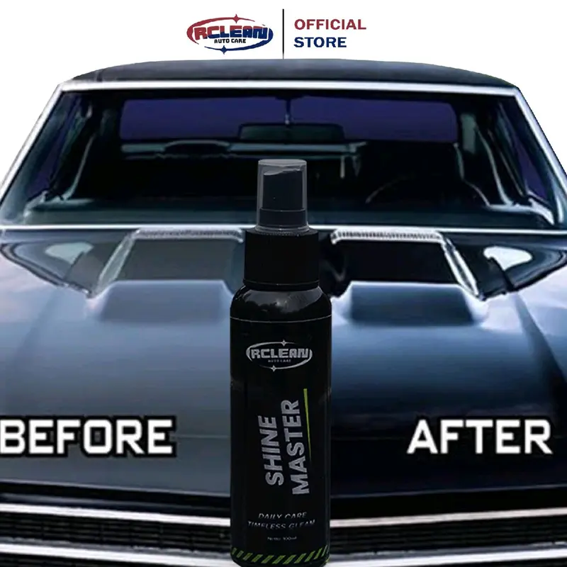 Terlaris No. 1 | Beli 1 Dapat 2 RCLEAN Black & Shine Master Penghitam Body Kendaraan Permanen dan Pengkilap Body Kendaraan Permanen Car 3