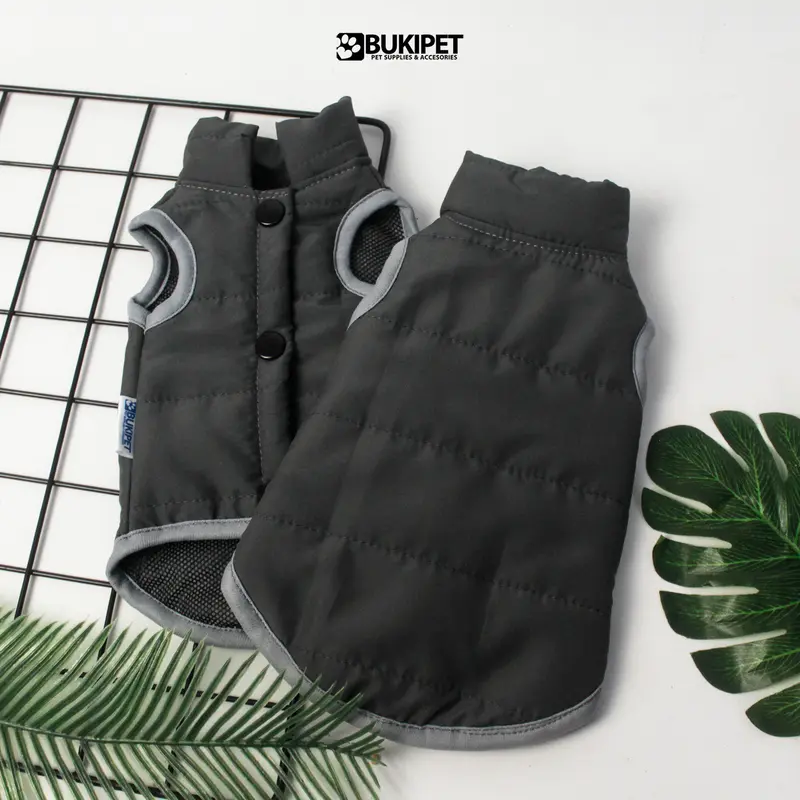 Baju Kucing Anjing Lucu Cowok Cewek Murah Jaket Gelembung - Bukipet Puffer Jacket Series 4