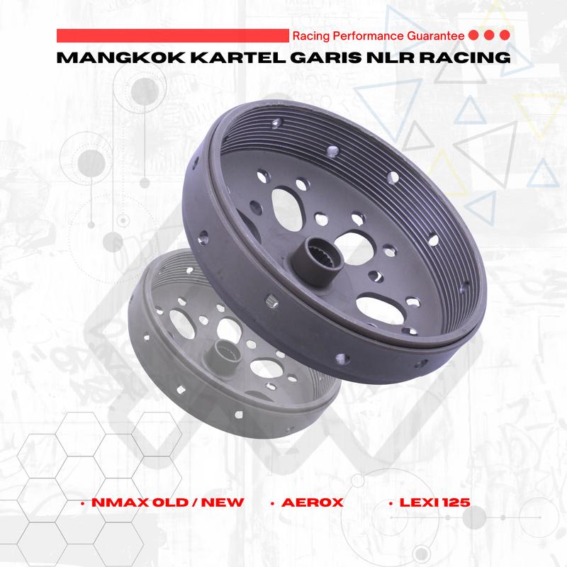 MANGKOK GANDA KARTEL GARIS ANTI GREDEK DAN ANTI SLIP UNTUK VARIAN Motorcycle VARIO NMAX MIO Karbu BEAT FINO 2