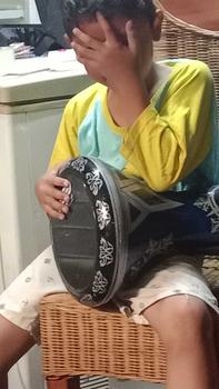 Product Review of Darbuka Motif Ukuran 8 Inc dengan Tas dan Kunci L from A**r r**i 0
