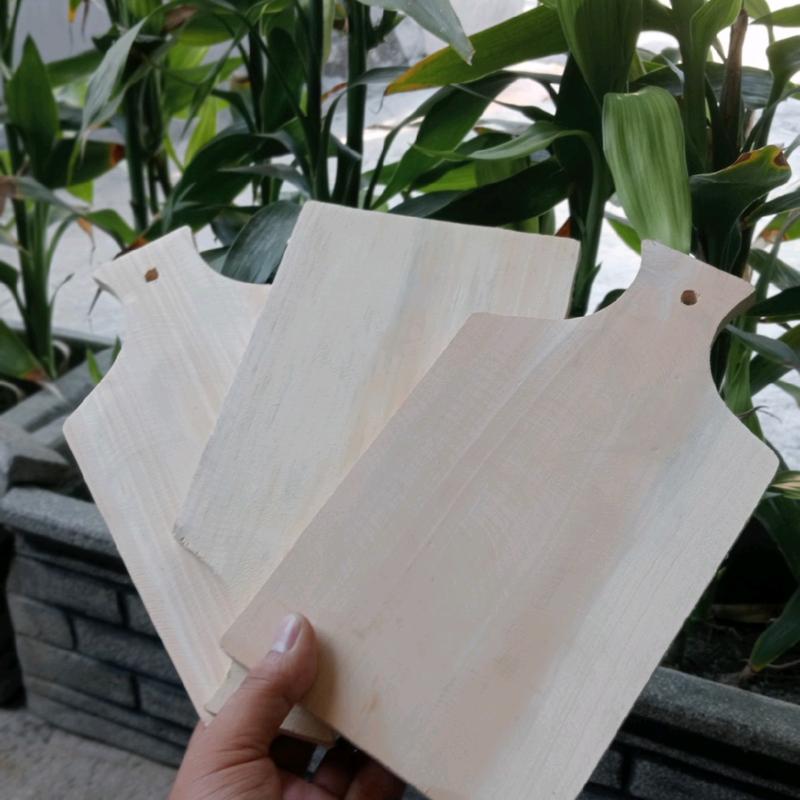 talenan bahan kayu isi 3pcs 3
