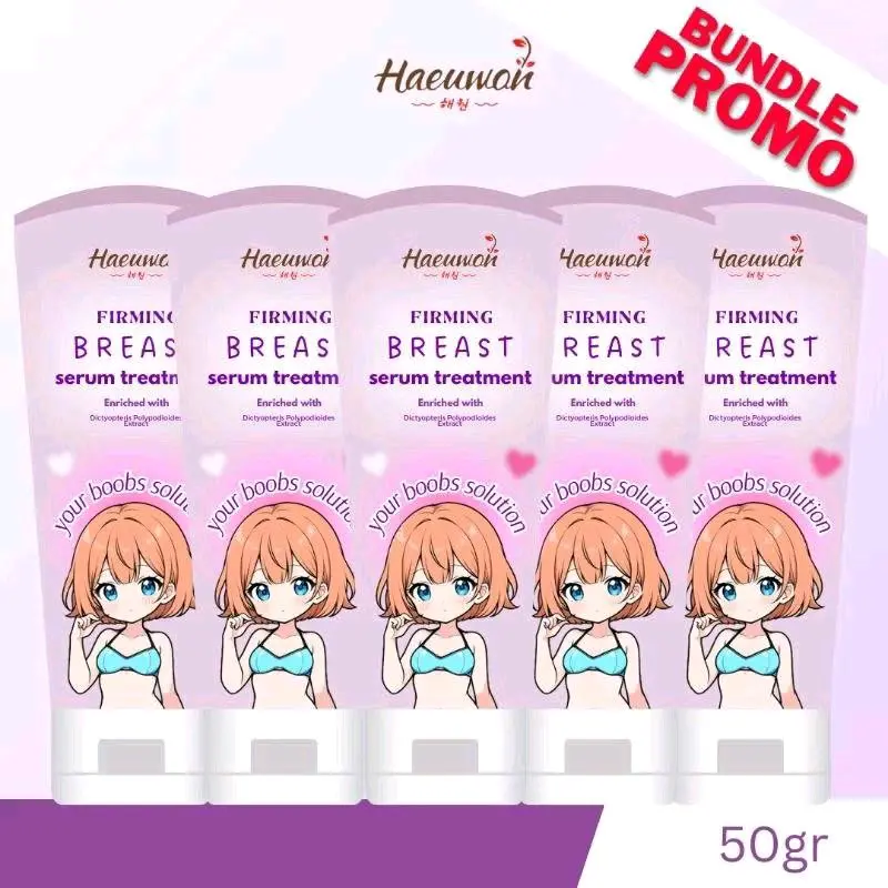 [5pcs] Haeuwon Firming Breast Serum Treatment 50gram