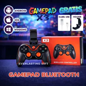 Gamepad Bluetooth Controller X3 Joystick Termurah !!!