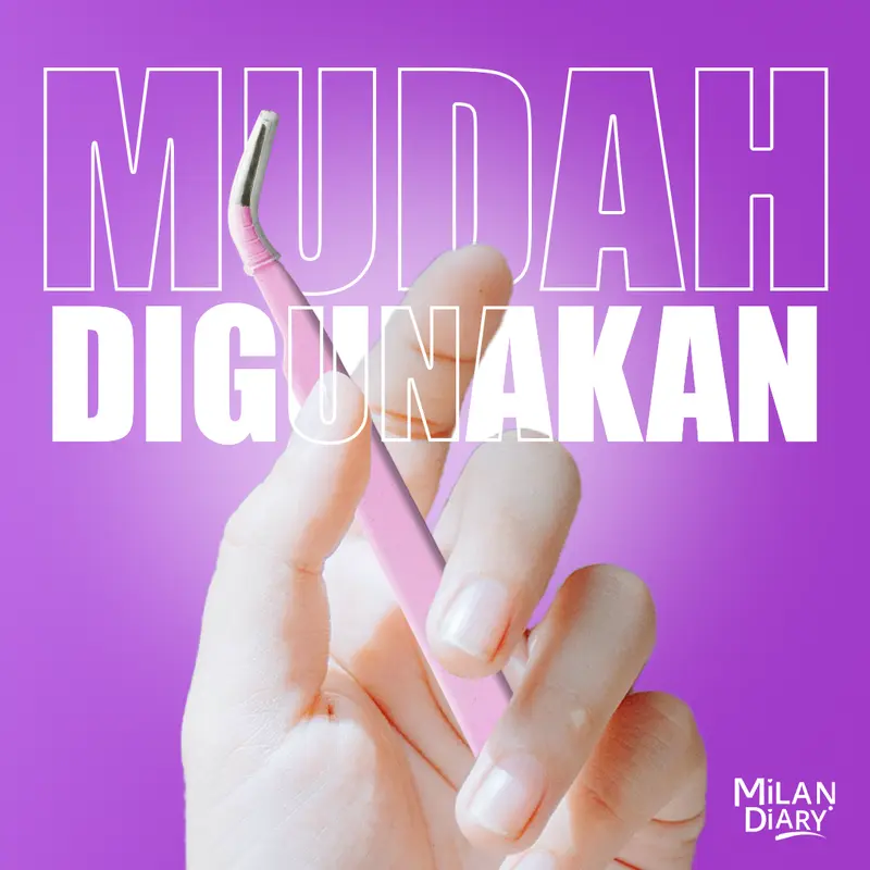 Pinset / Tweezer Melengkung Milan Story | Pinset Bulumata | Eyelash (Warna Acak) 2