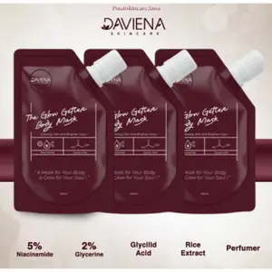[READY] Bundling Daviena Reffil The Glow Getter Body Mask Untuk Mencerahkan dan Mengangkat Sel Kulit Mati